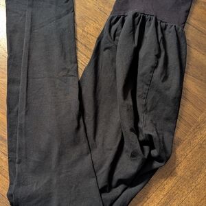 Motherhood Maternity Black Leggings with Elastic Waistband